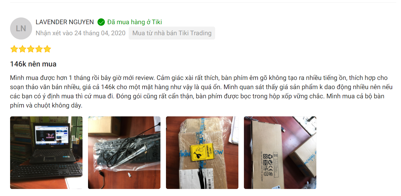 Bàn Phím Có Dây Dell KB216