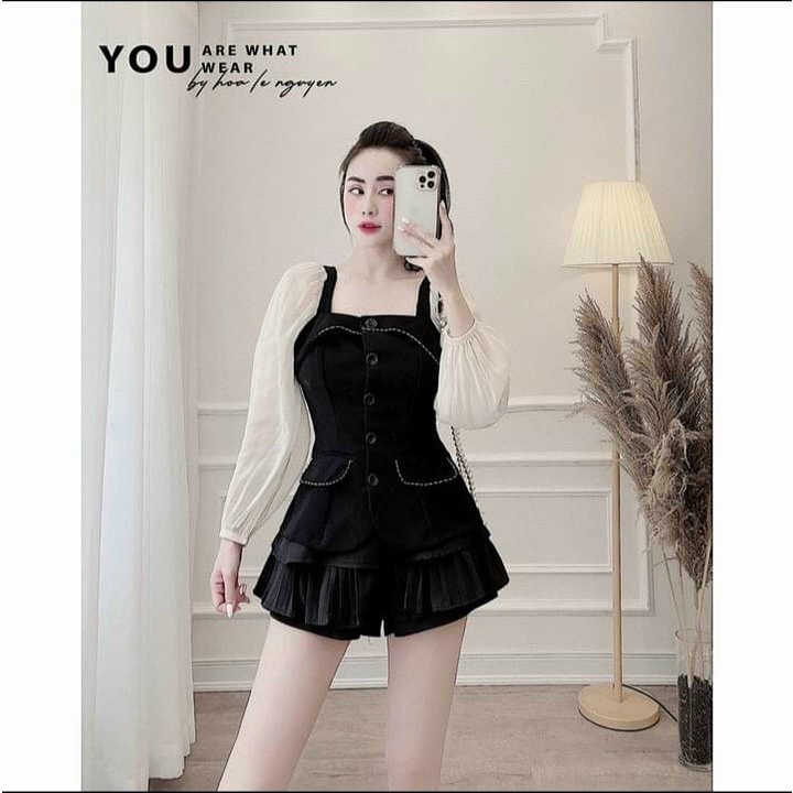 Áo kiểu pha tơ oranga tiểu thư
