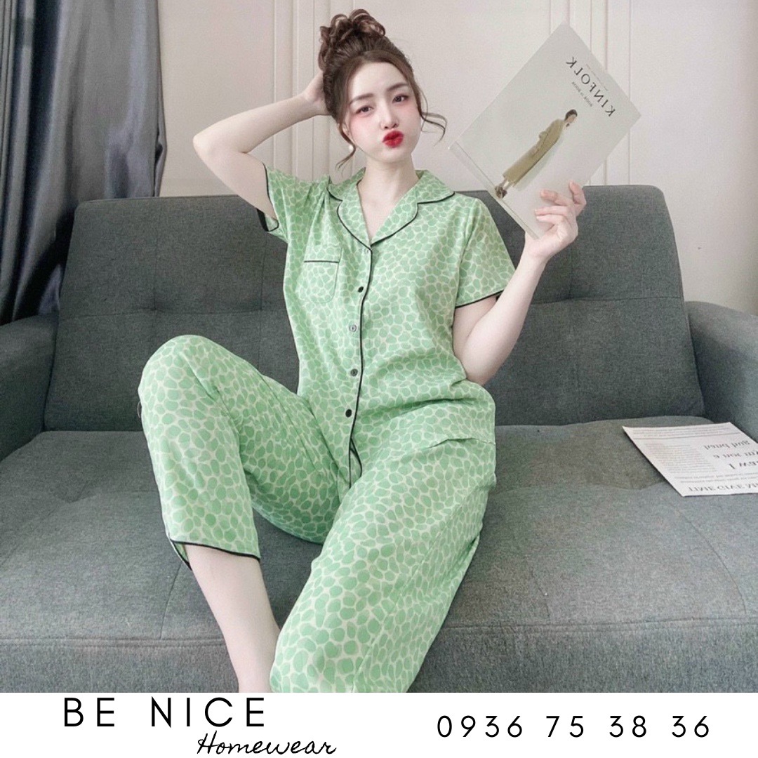Set pijama mặc nhà chất đũi