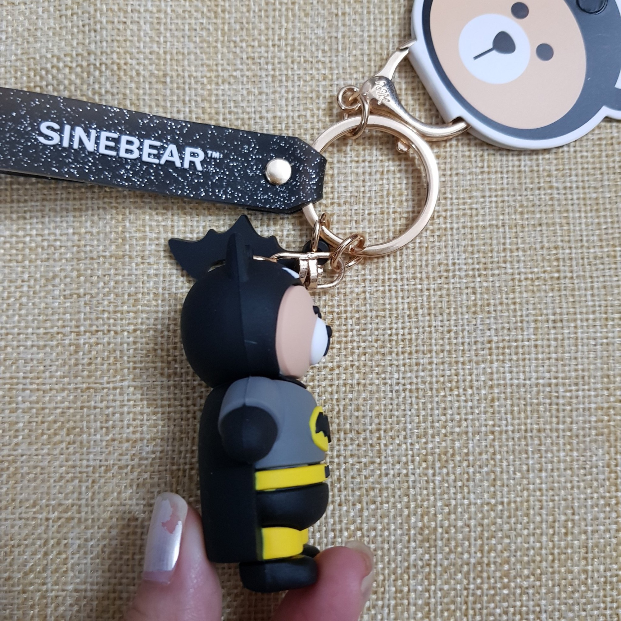 [HCM]Móc Khóa Gấu Batman người dơi Sinebear cao cấp