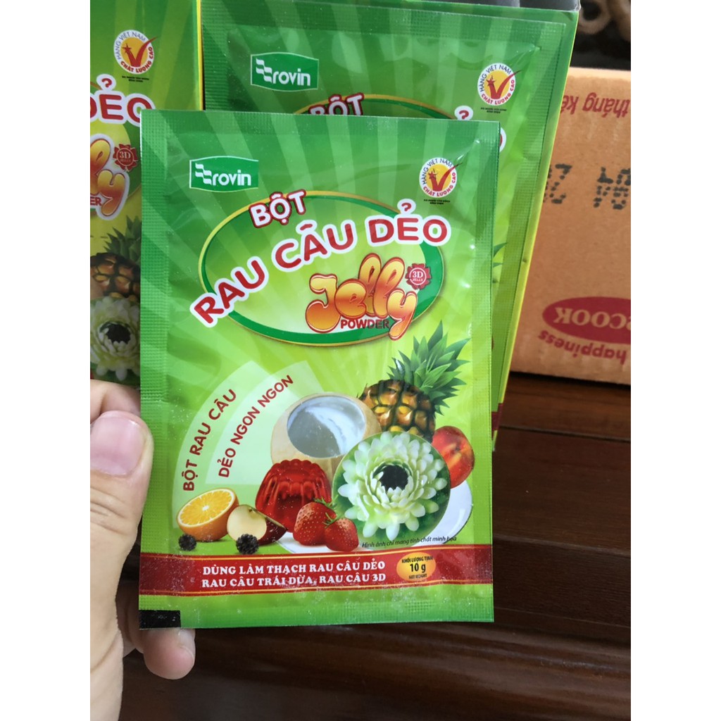 Bột rau câu dẻo Hoàng Yến Jelly