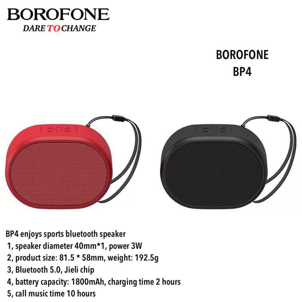 [HCM]Loa Bluetooth Borofone BP4 mini nghe nhạc 10 giờ Bluetooth V5.0