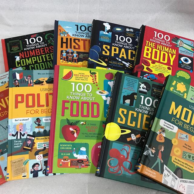 (Phiên bản mới nhất) Usborne 100 Things To Know About - 11q| Bản Nhập Khẩu