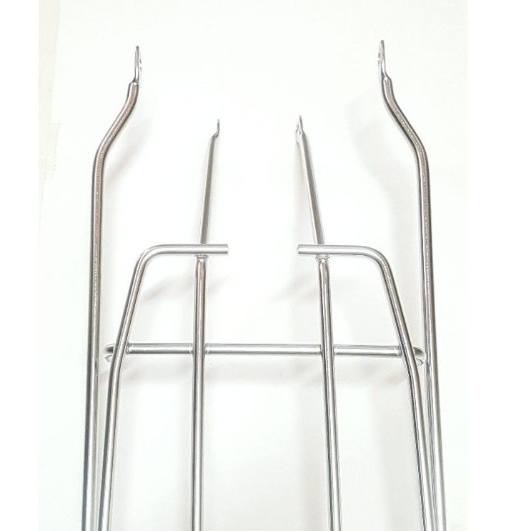 Baga sau inox .sắt đặt xe đạp.600,680.