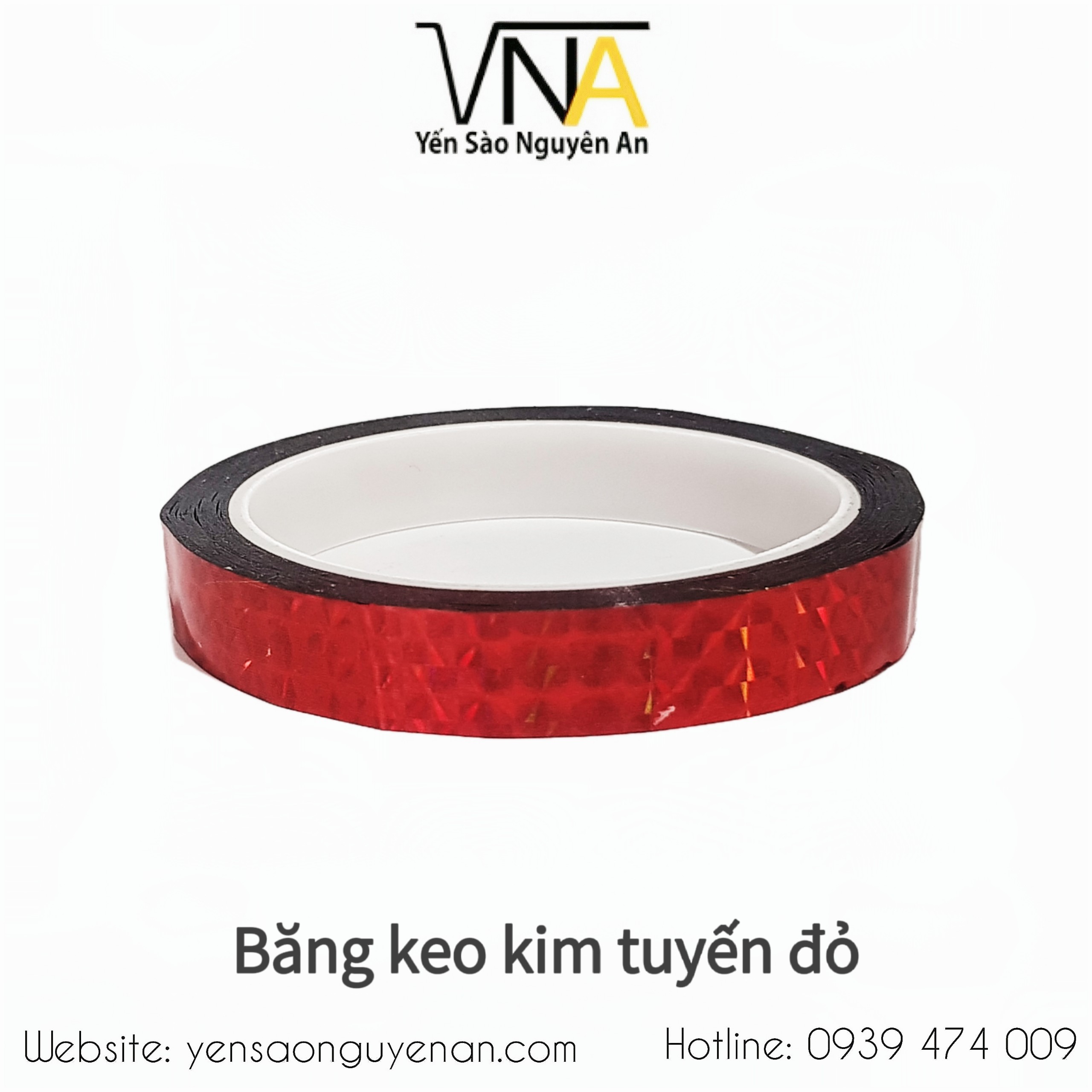 Combo 5 cuồn băng keo kim tuyến dán hộp