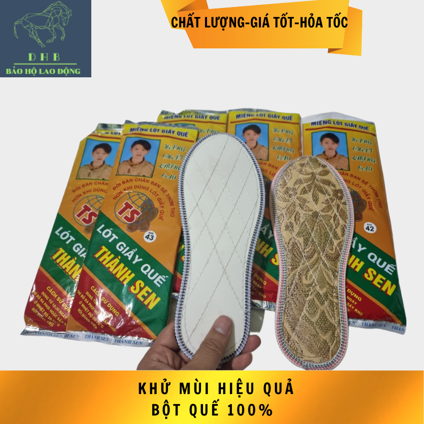 Miếng lót giầy quế cao cấp Thành Sen size từ 39 43