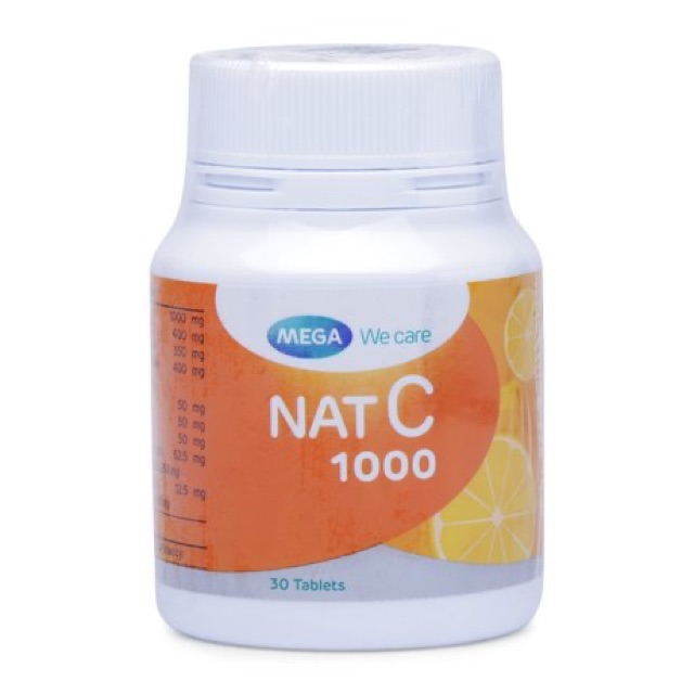 Nat C 1000 - Mega Chai 30 viên