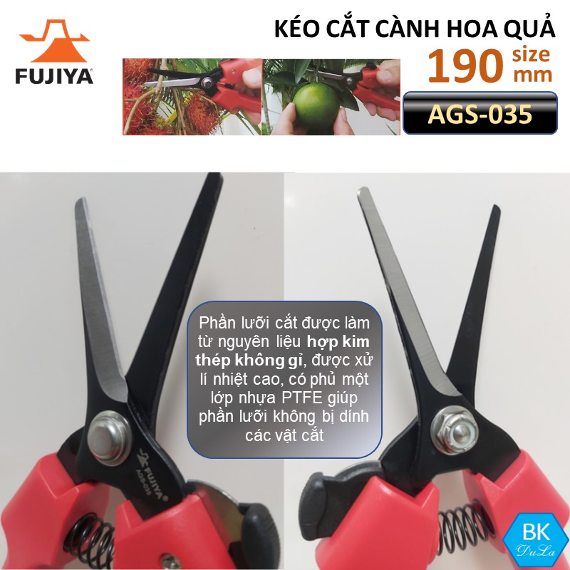 KÉO CẮT CÀNH FUJIYA AGS-035