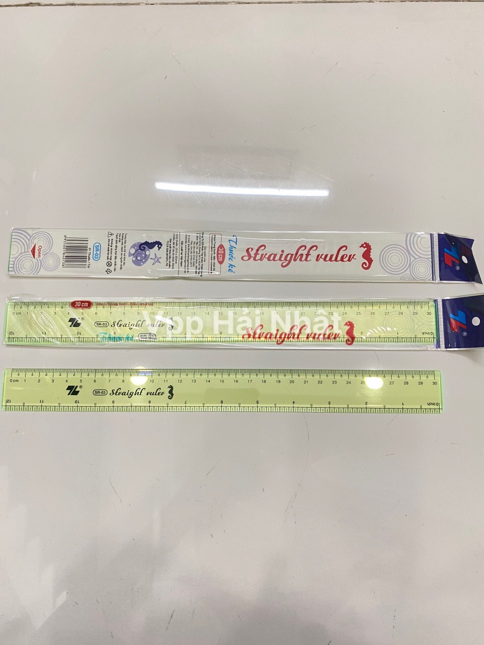 Thước kẻ mica 30cm