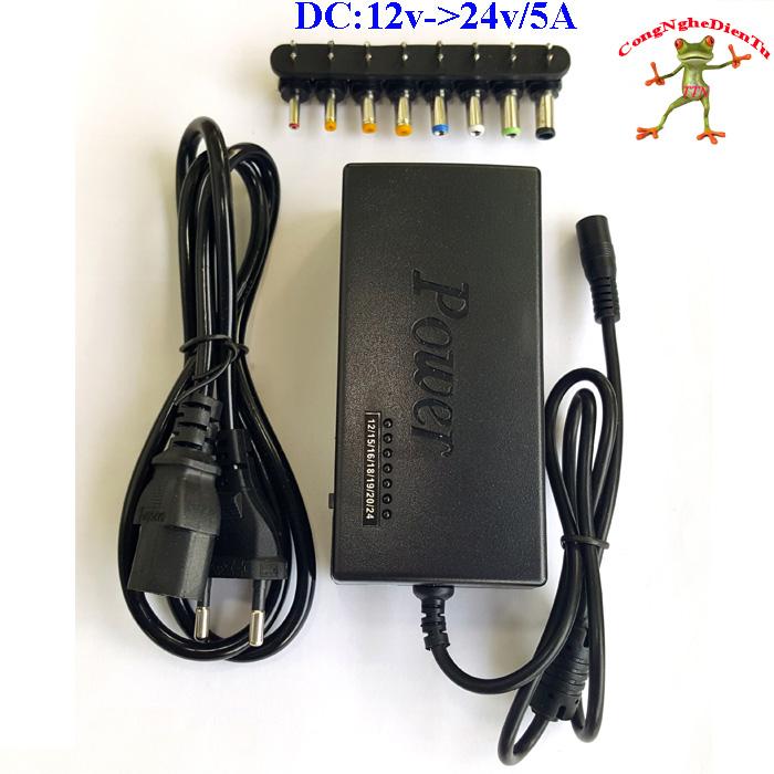 Nguồn đa năng 12v - 24v  96W