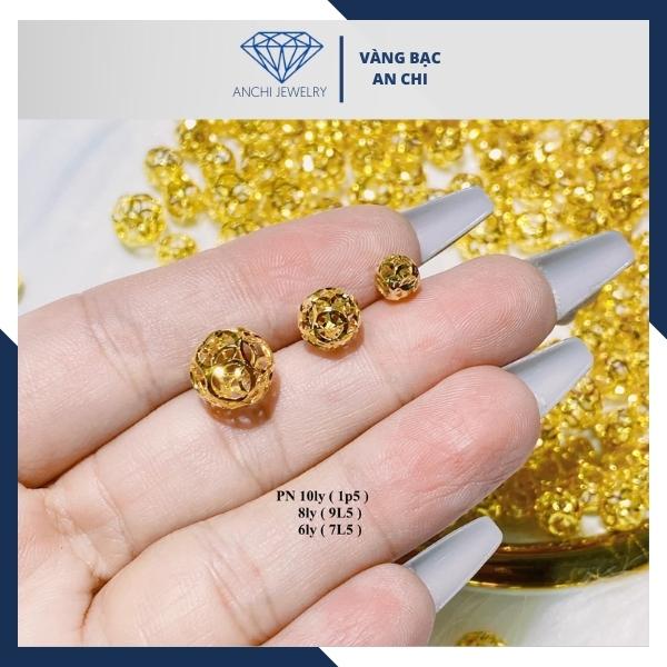 Bi kim tiền vàng 6 li - bi kim tiền 8li Vàng bạc an chi