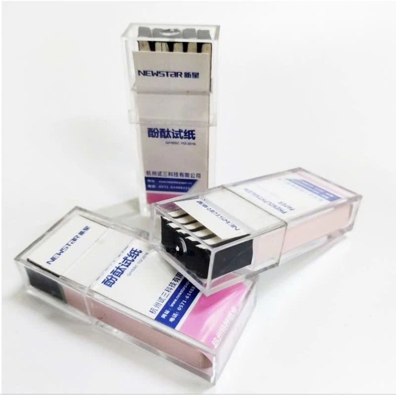 Hộp Giấy test thử Phenolphtalein (Newstar)