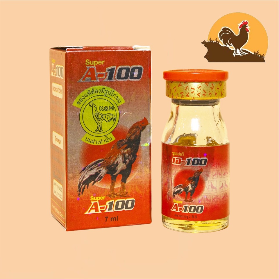 A100 tang, phù cho gà đá LỌ 7ml
