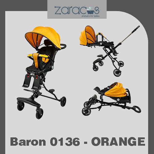 Xe đẩy cho bé Zaracos Baron 0136 - Orange
