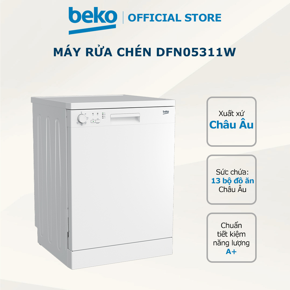 Máy rửa chén BEKO DFN05311W
