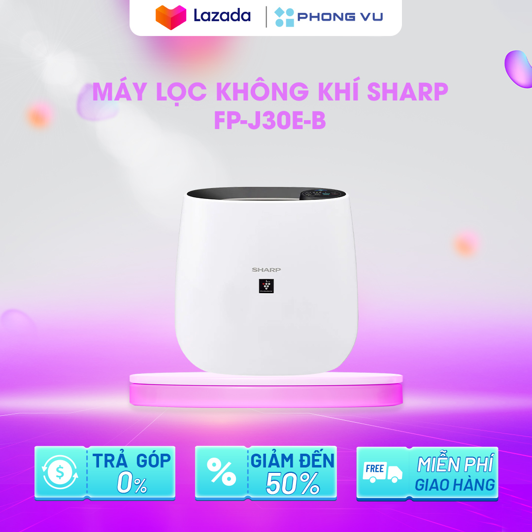 Air Purifier SHARP FP-J30E (A/B) - Warranty 12 Months