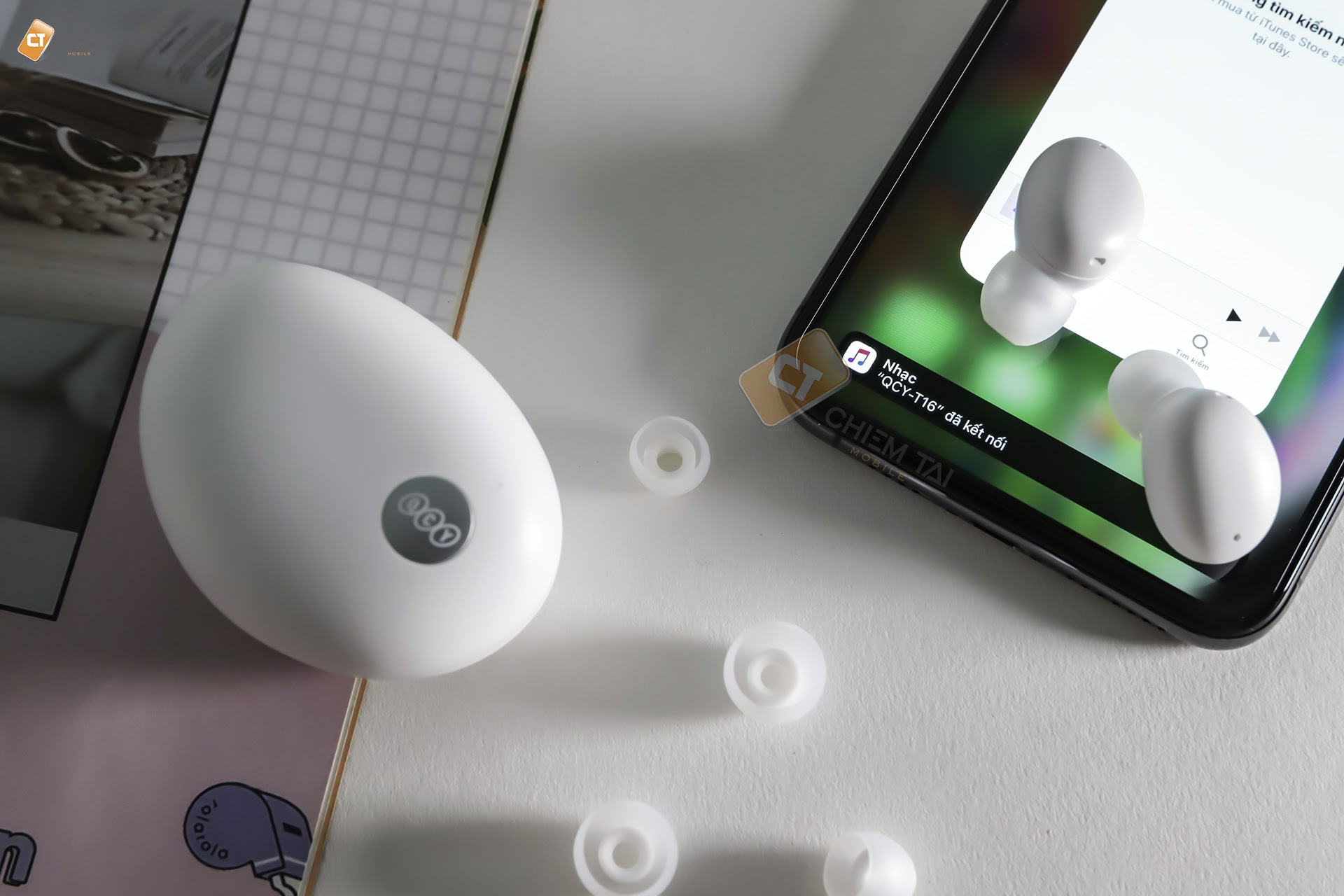 Tai nghe Bluetooth True Wireless QCY T16