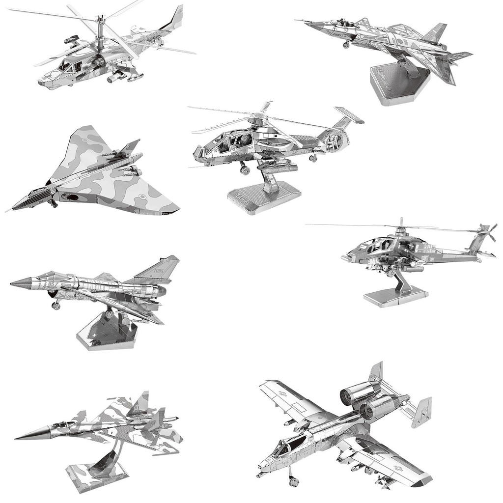 Mô hình máy bay kim loại/tiêm kích chiến đấu: \