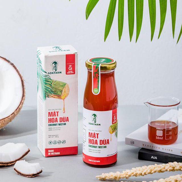 Mật Hoa Dừa - Dành cho người Tiểu Đường,ăn chay,ăn kiêng thực dưỡng - thuần thực vật - rất healthy và không chất bảo quản
