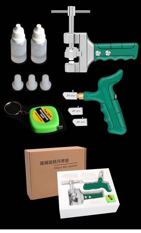 BỘ DỤNG CỤ CẮT BẺ GẠCH MEN VÀ KÍNH