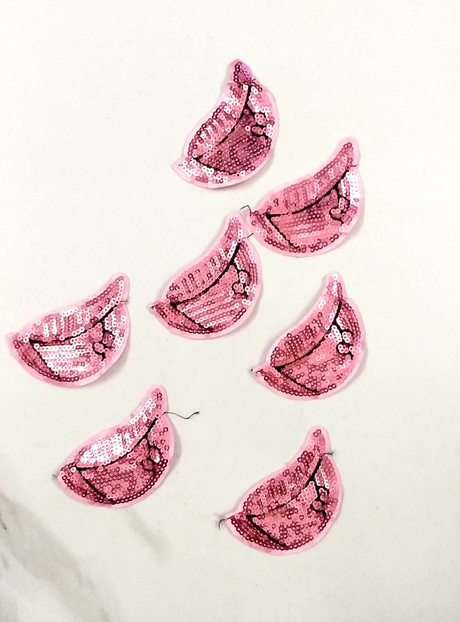 Hình kim sa trang trí lên áo. 6k- 3 cái
