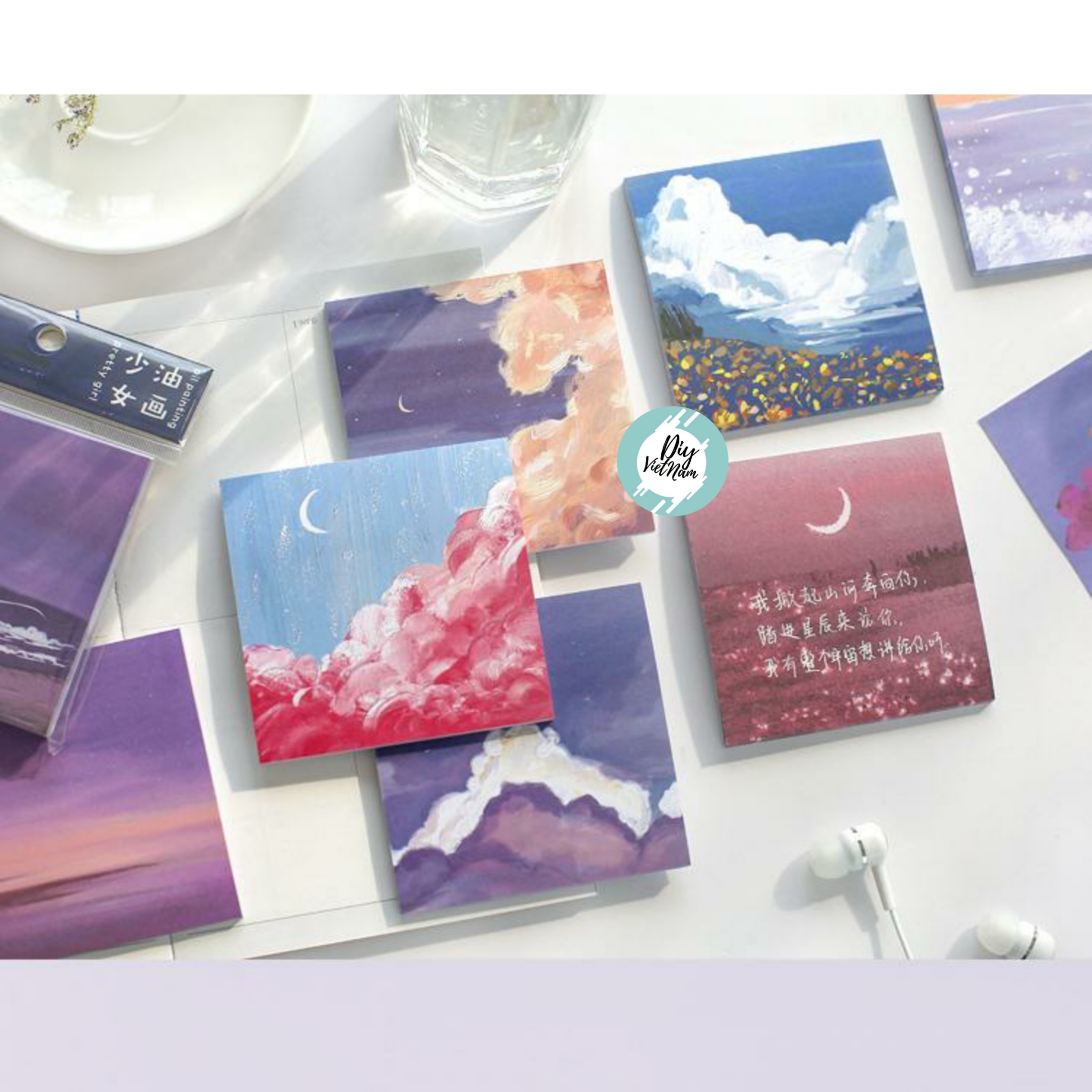 [HCM]STICKYNOTE OIL PAINTING