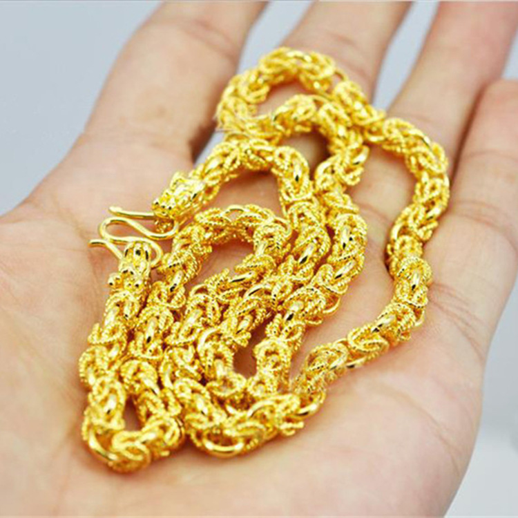 Dây chuyền nam rồng mạ 24K - S115