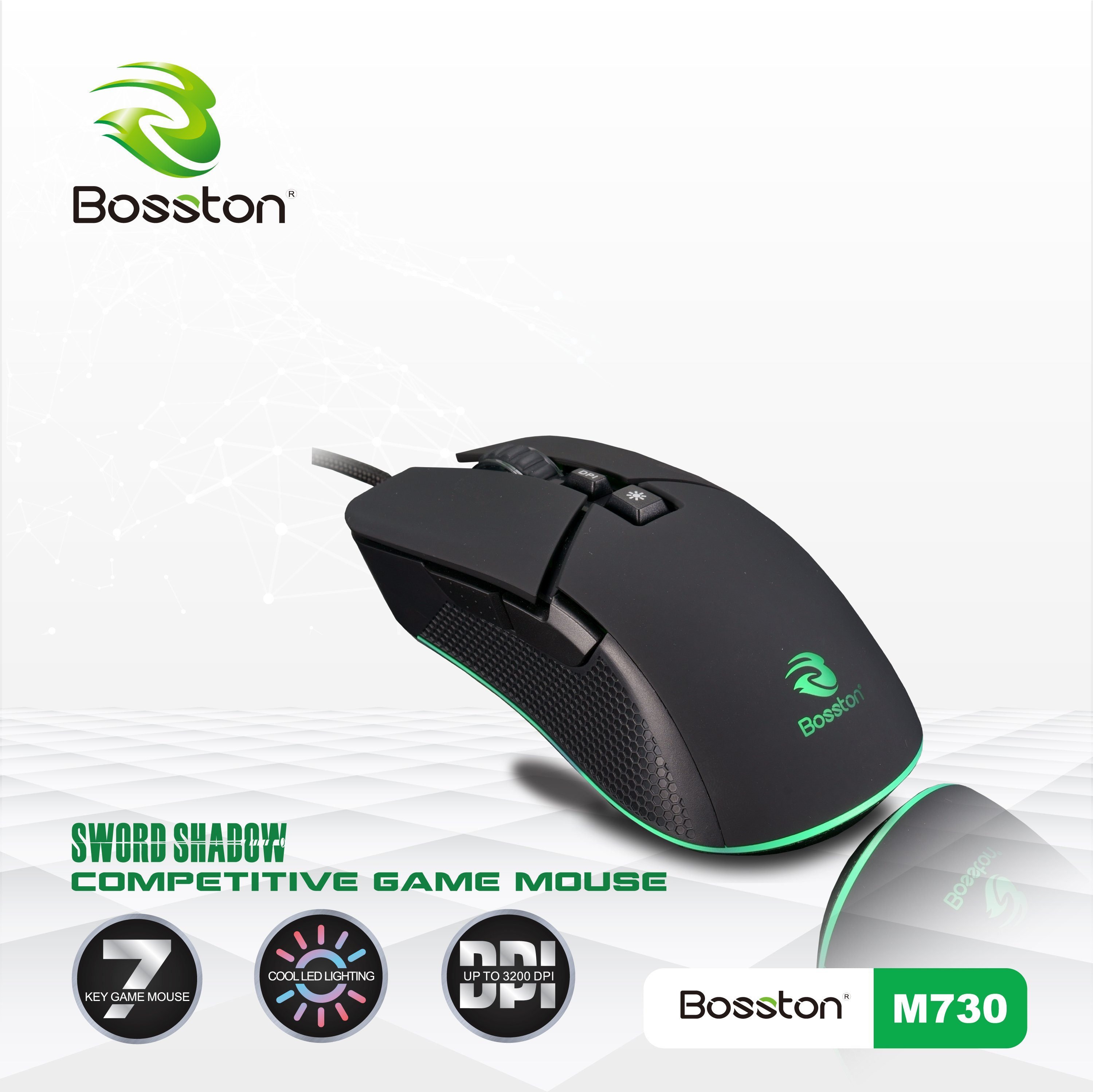 [HCM]Chuột Bosston M730 LED Gaming
