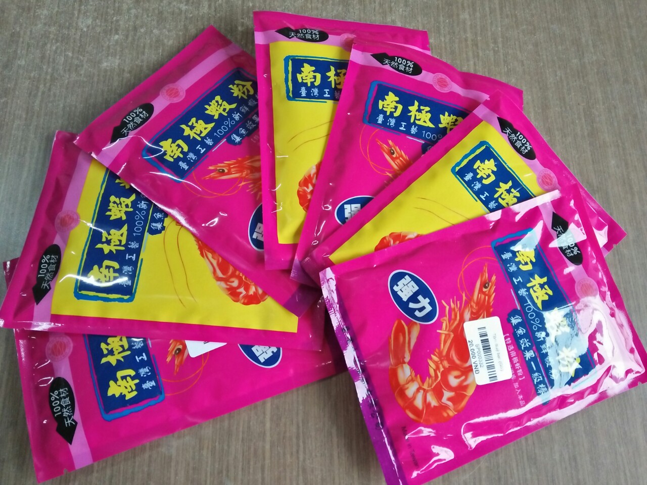 Mồi Tôm Thủy Bạc