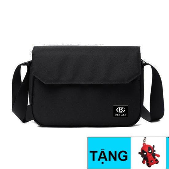 Túi xách đeo chéo nam nữ thời trang Hàn quốc BEE GEE 072  vải canvas chống thấm nước - tui cheo nam BGS
