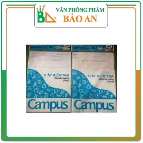 Giấy Kiểm Tra Campus TP-BR70G-2 ( Xanh Dương)