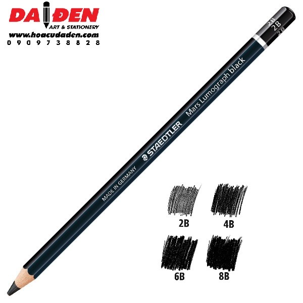 [HCM]Chì phác thảo STAEDTLER Mars® Lumograph® black 100B