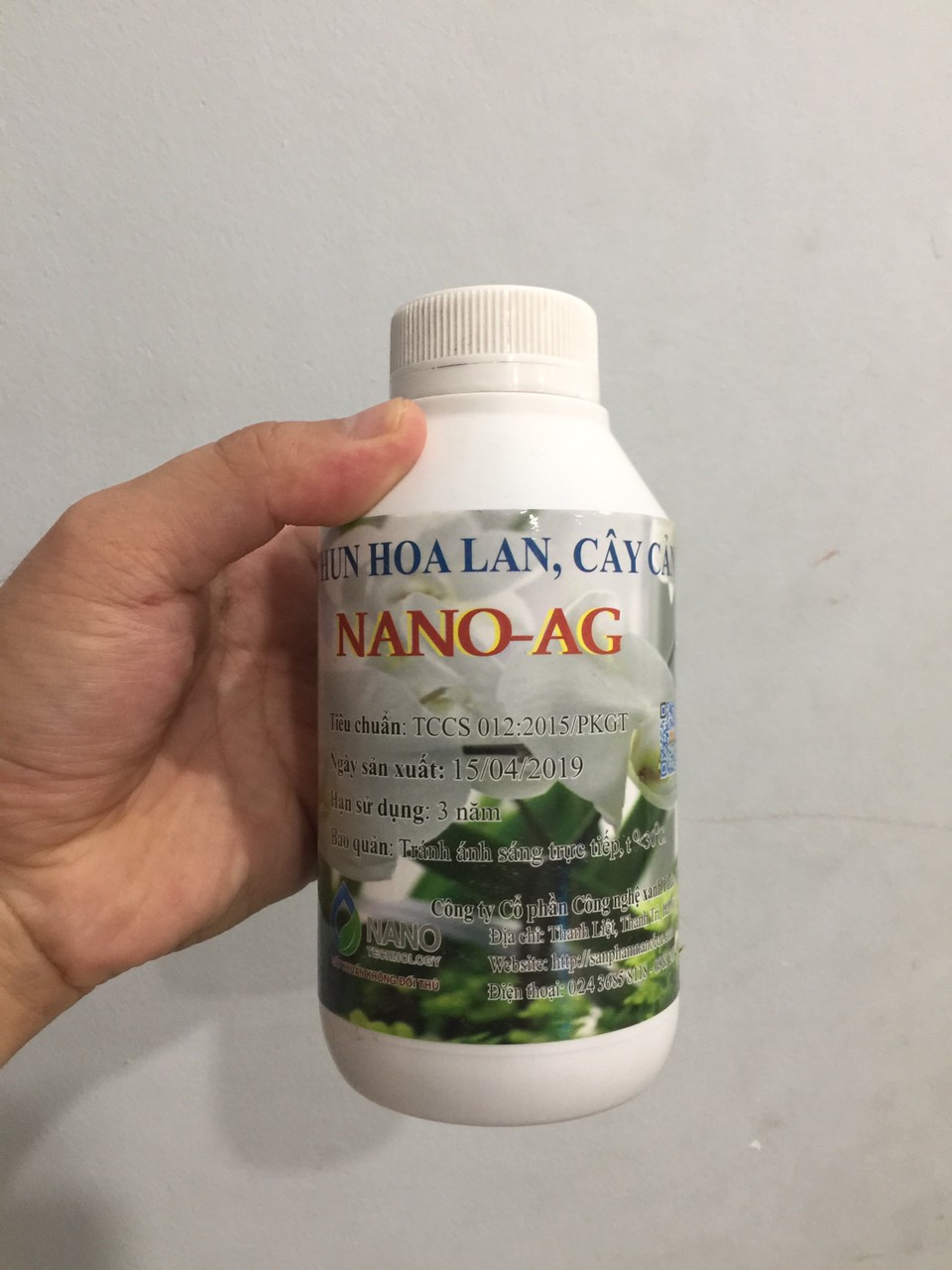 Dung dịch chống thối nano bạc ag 100ml