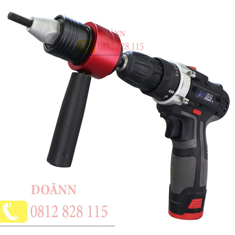 Đầu kít rút ốc tán gắn máy khoan