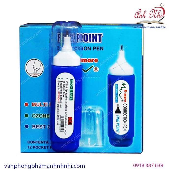 Bút Xoá Nước R-more Kim