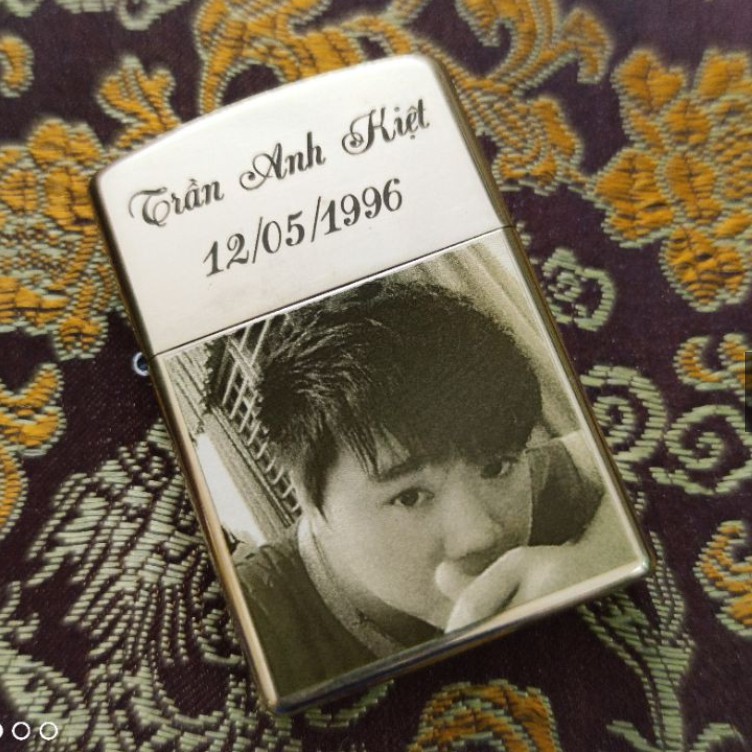 [HCM]Bật lửa Zippo khắc hình theo yêu cầu - Đời la mã