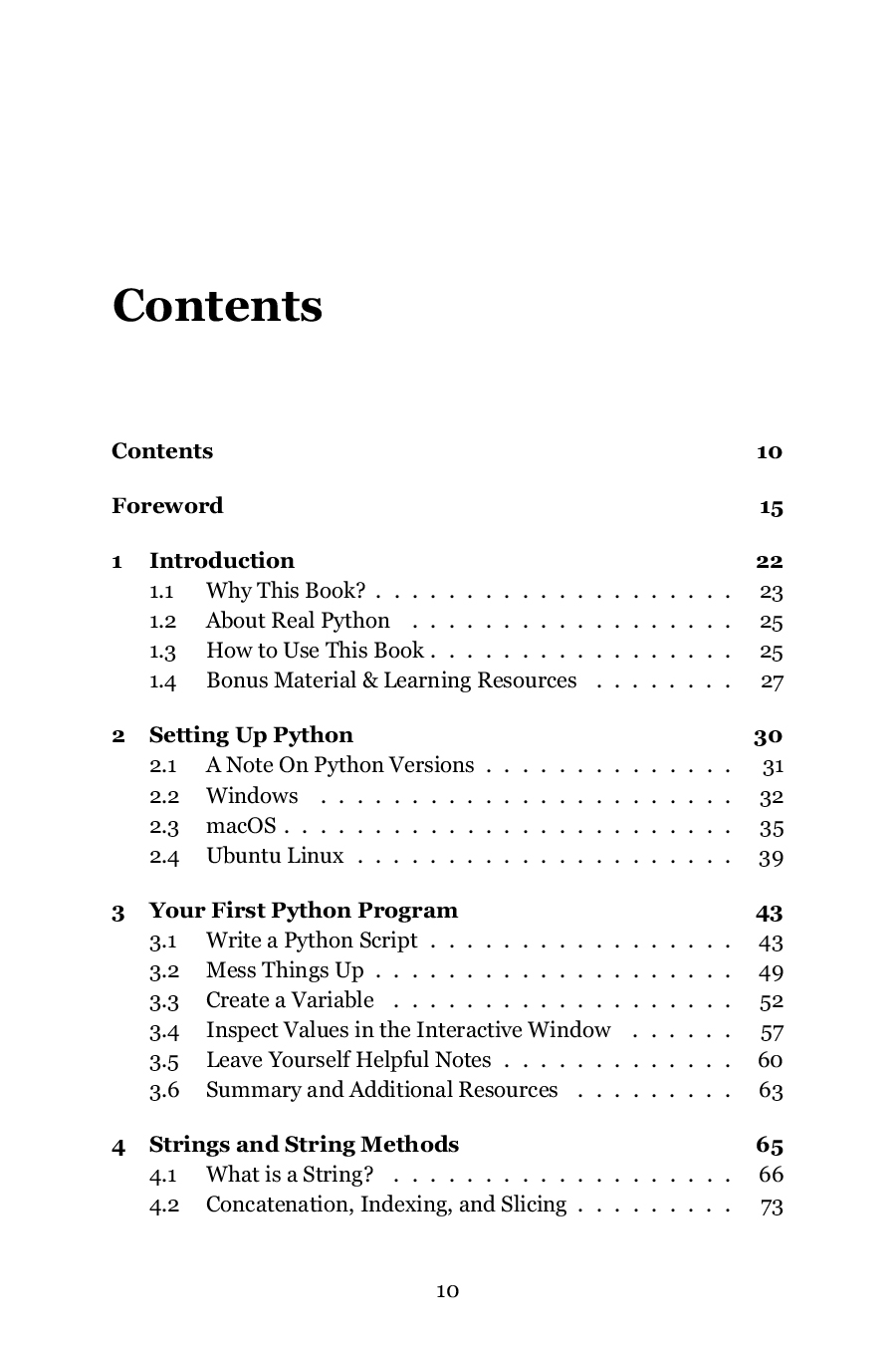 python basics
