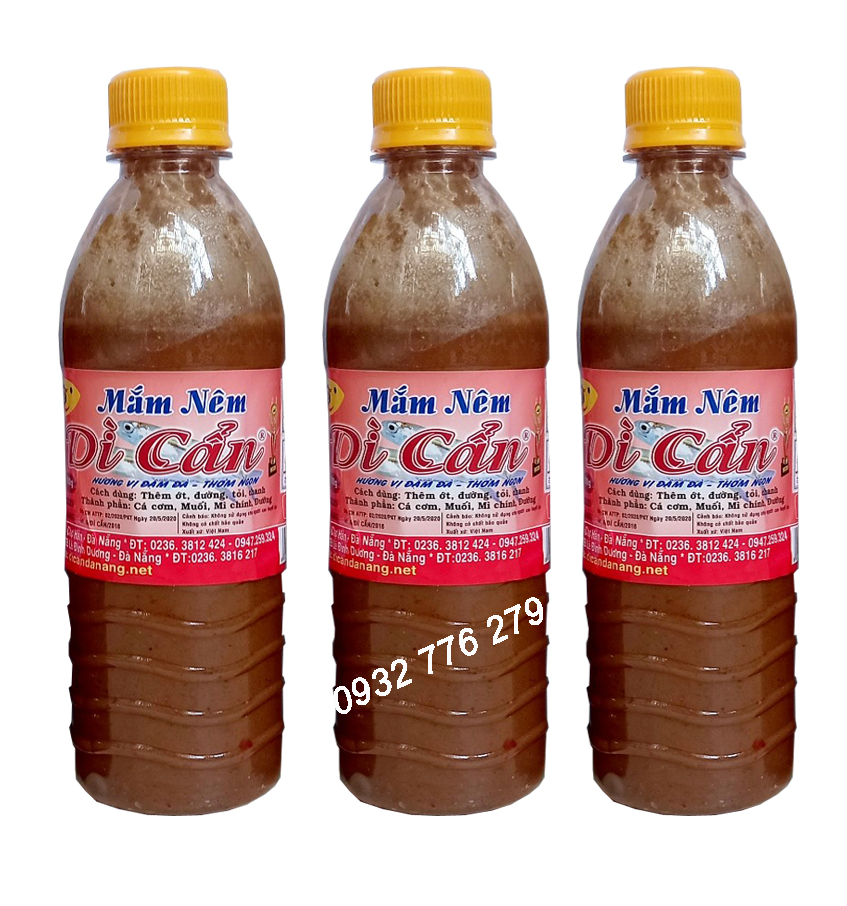 Da Nang wedge fish paste-Da Nang special-bottle 500ml
