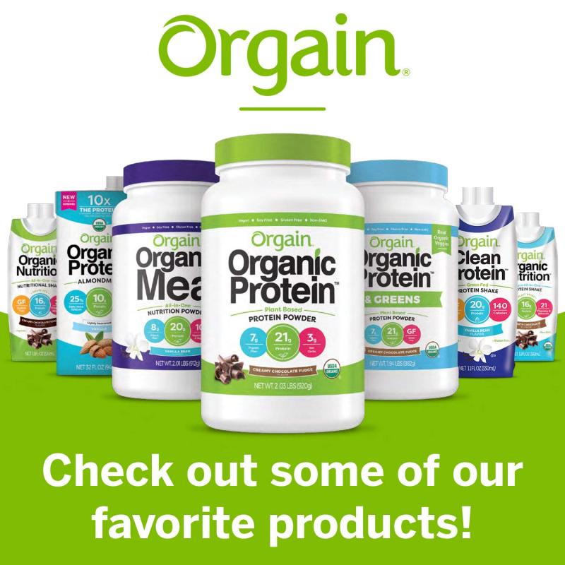 [HCM]Bột đạm thực vật hữu cơ Orgain Organic Protein Plant Based Protein Powder nhiều hương vị [Hàng Mỹ] nhập khẩu