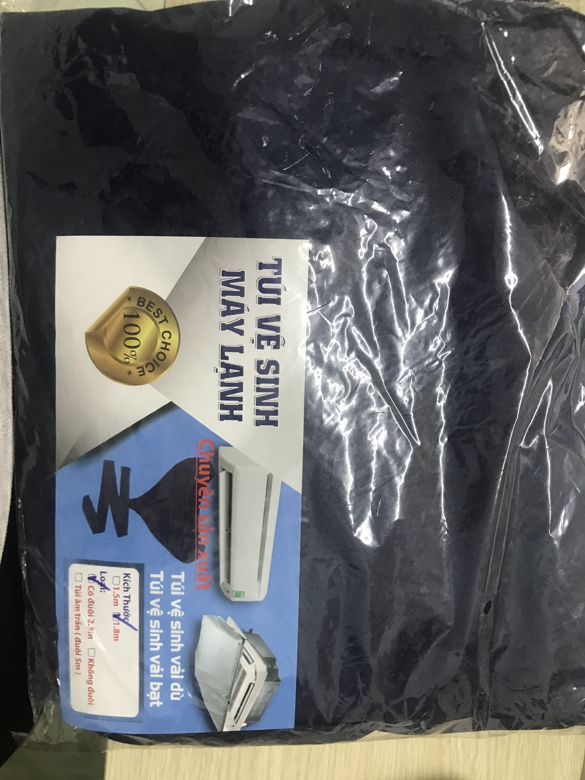 Bao trùm vệ sinh máy lạnh