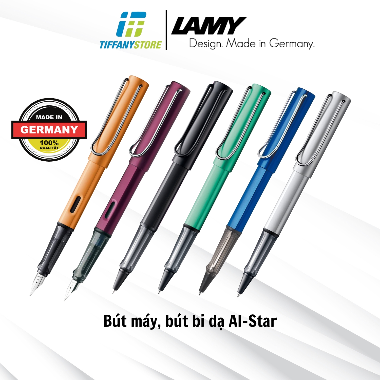 [HCM] Bút máy, bút bi Lamy Al-Star - Made in Germany