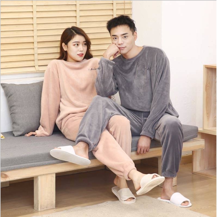 Bộ nỉ nhung D studio mặc nhà cực ấm
