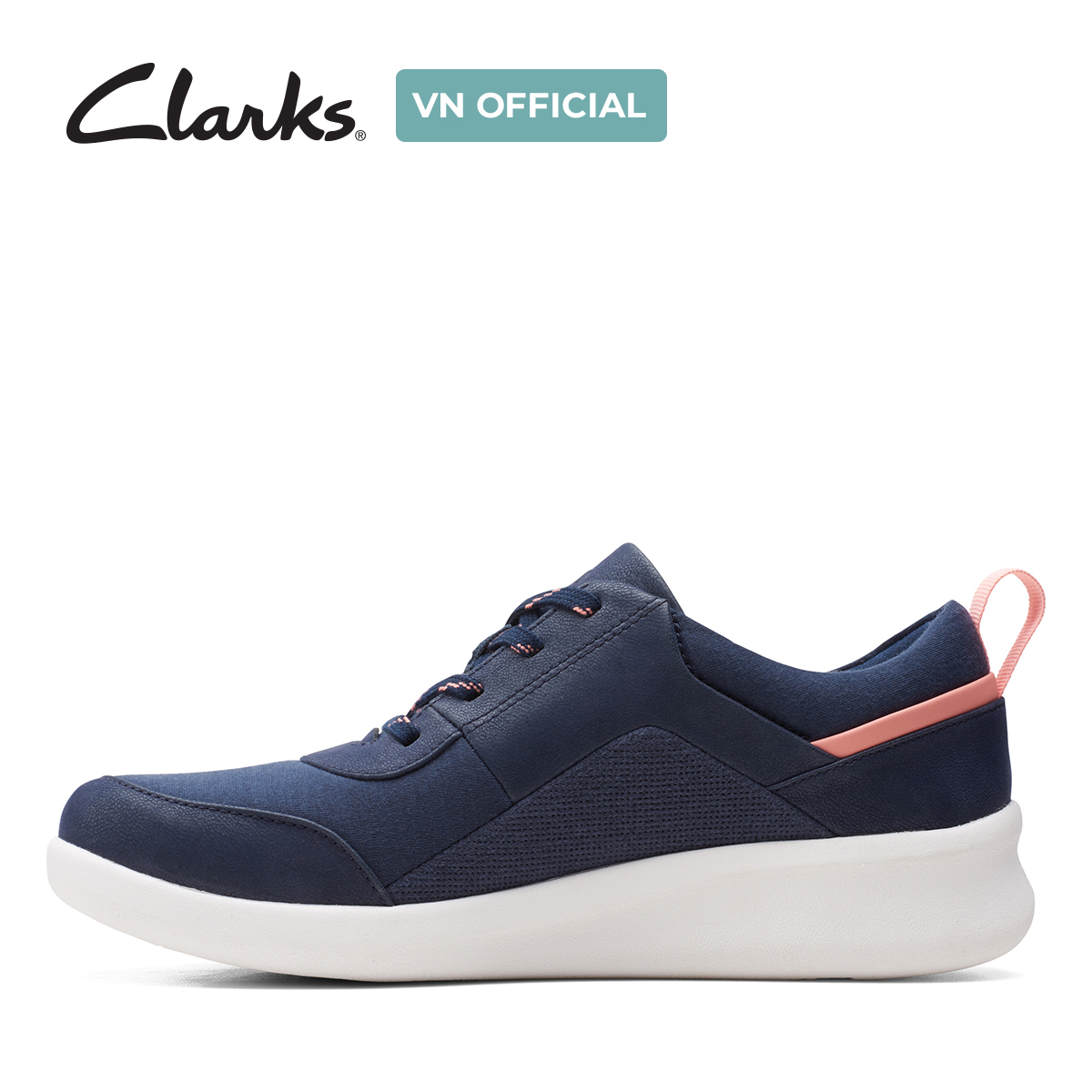 Giày Sneaker Vải Nữ Clarks - Sillian2.0 Kae