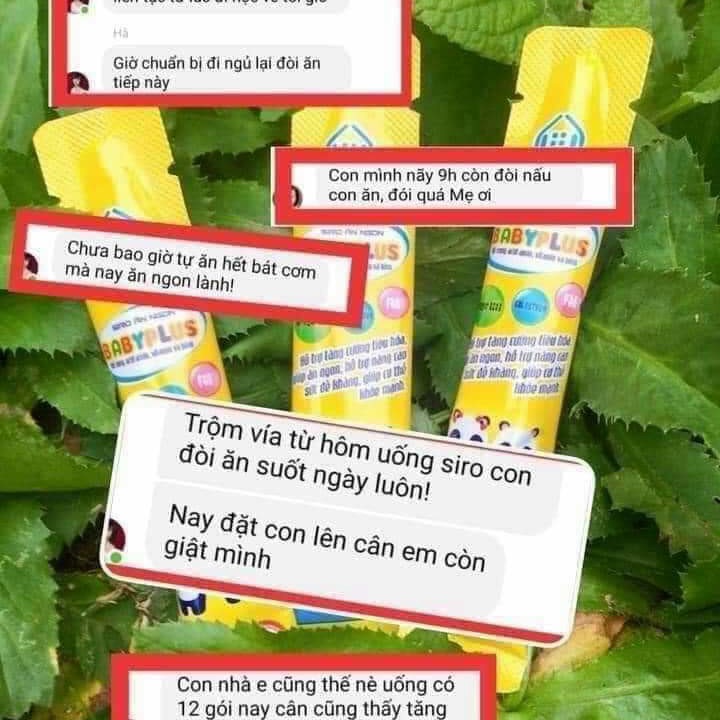 Siro ăn ngon Babyplus