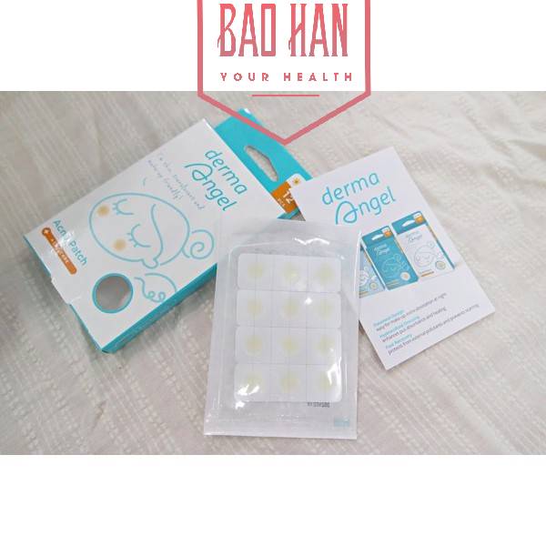 Miếng dán mụn ban ngày Derma Angel (12 miếng/hộp)