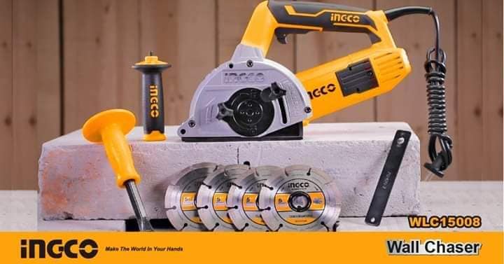 [HCM]Máy cắt rãnh tường 1500W Ingco WLC15008
