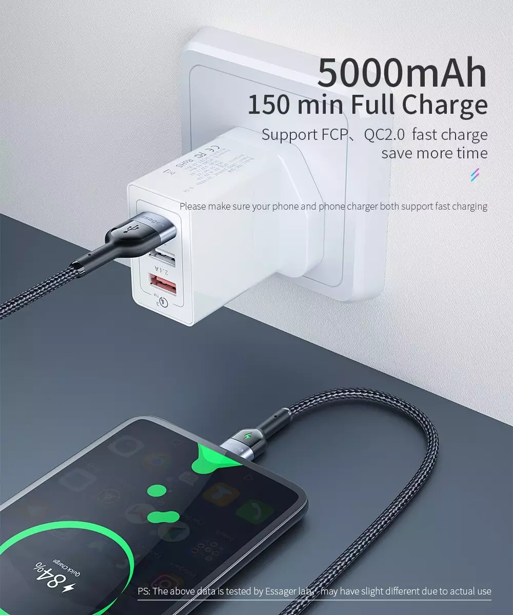 (Ngon Bổ Rẻ) Cáp Sạc Nhanh 3A Micro USB Dành Cho Điện Thoại Android