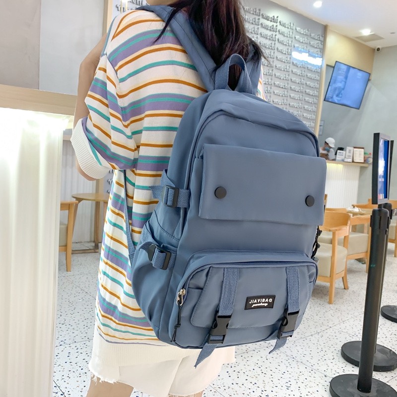 Balo đi học, túi du lịch cao cấp Unisex dành cho học sinh sinh viên, chống thấm nước - Hàng Quảng Châu Cao Cấp[XẢ KHO] (BL7)