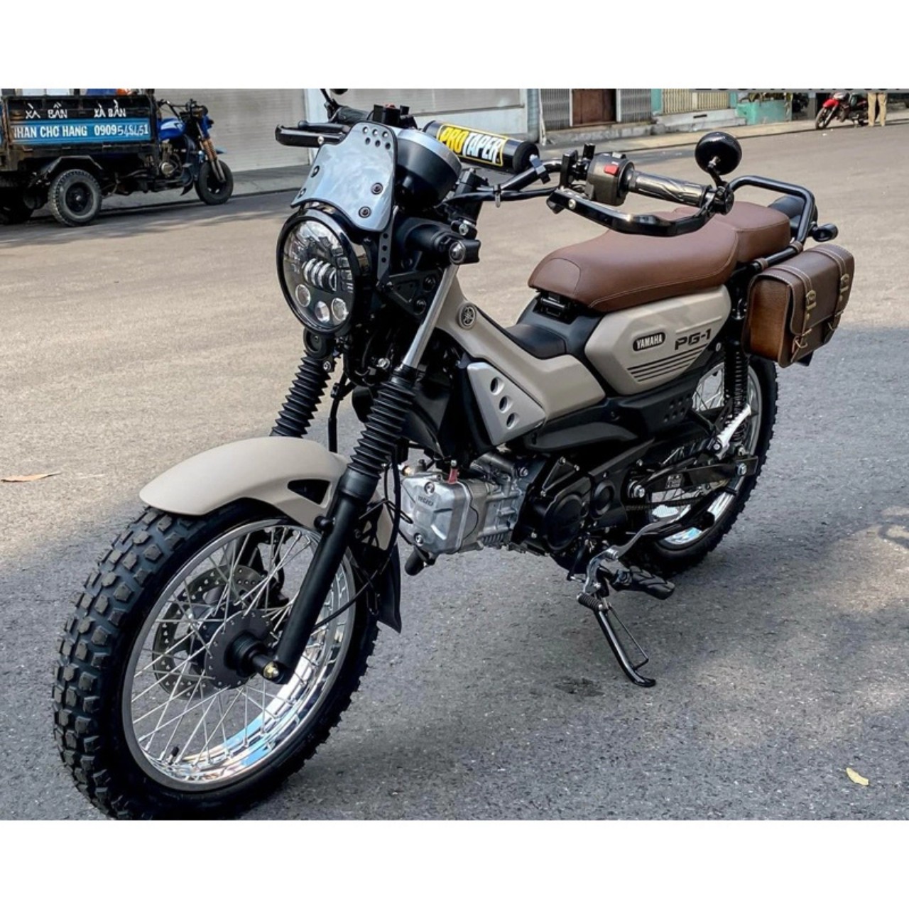 Bảo vệ lốc máy cho xe PG1