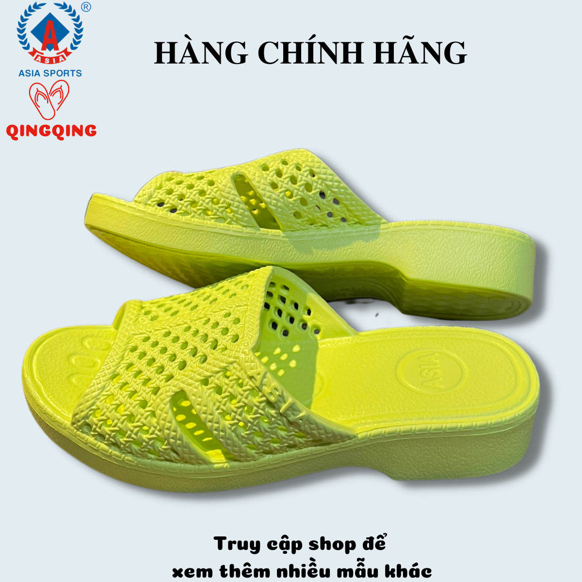 Dép tổ ong,dép đi trong nhà ASIA  form chuẩn- Hàng chính hãng,đế dày 3cm